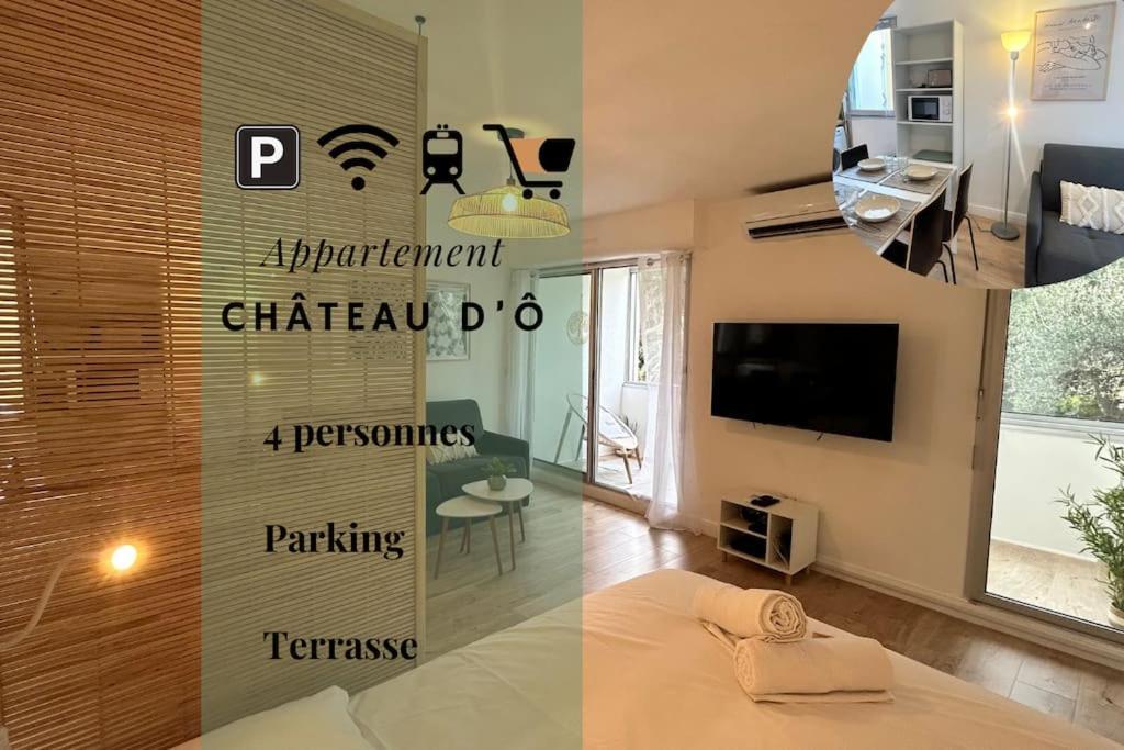 041 - Studio Le Chateau D'O, Appart 4Pers, Parking, Proche Faculte De Medecine Montpellier Extérieur photo