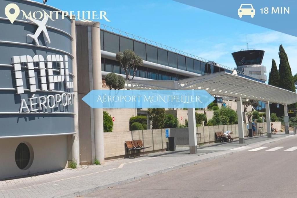 041 - Studio Le Chateau D'O, Appart 4Pers, Parking, Proche Faculte De Medecine Montpellier Extérieur photo